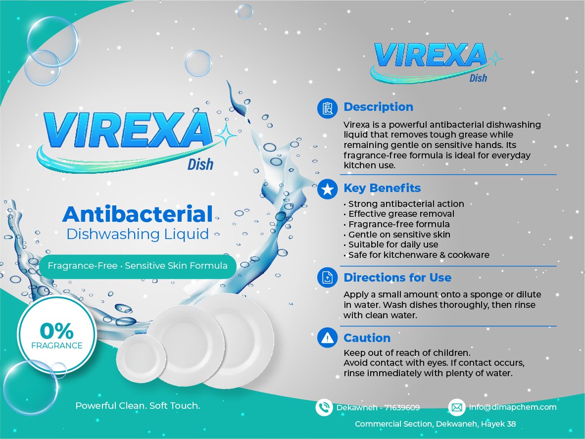 Virexa Dishwashing Liquid